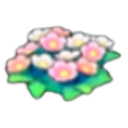 Carré de fleurs sauvages